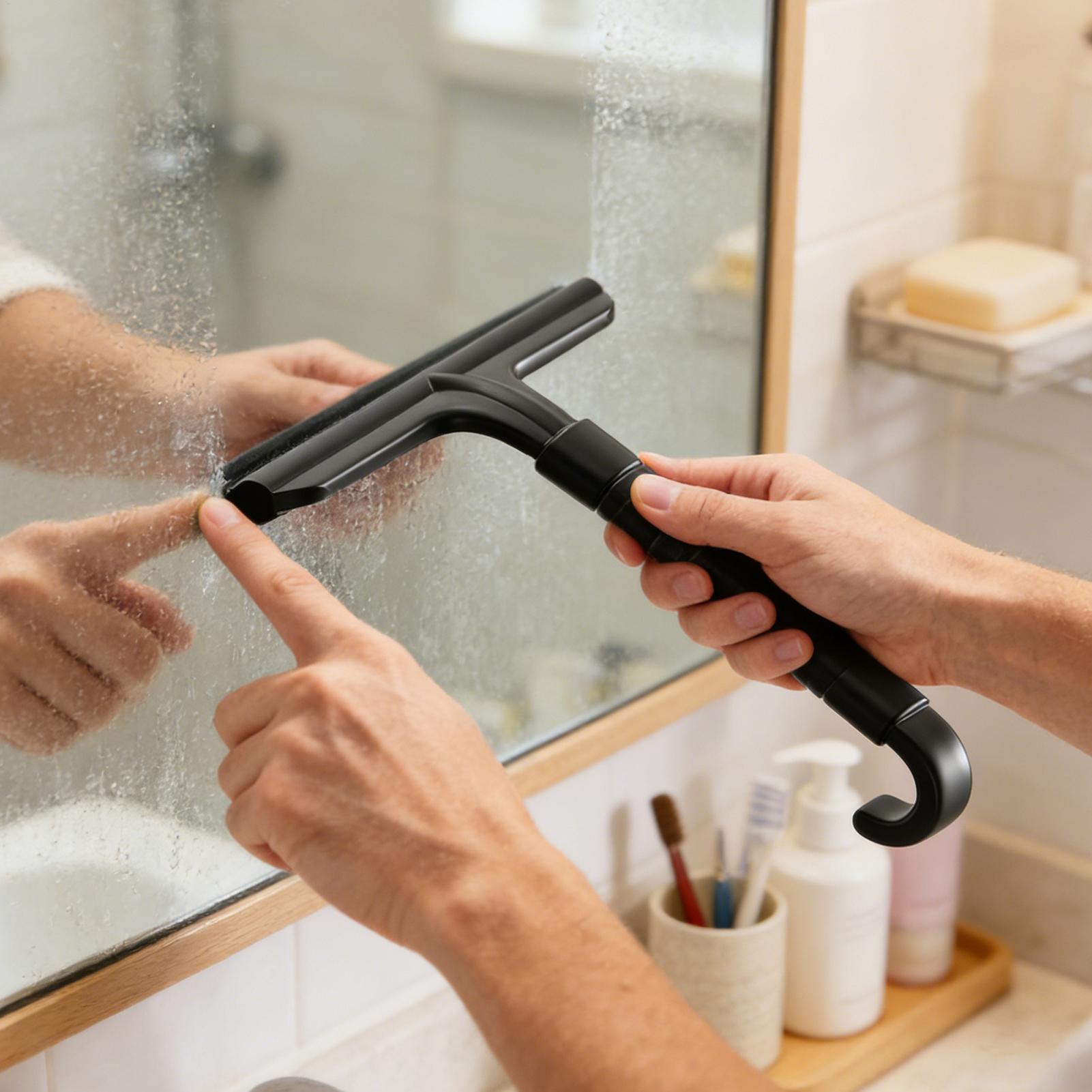 Glass Cleaner Streak - Скребок для душа и ванной комнаты,